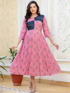 Anouk Floral Print Maxi Dress