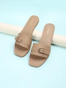 Ginger by Lifestyle Women Open Toe Flats