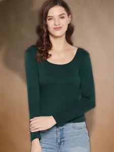 all about you Women Round Neck Top