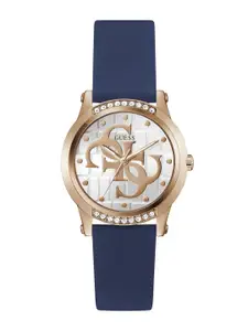 GUESS Women Printed Dial & Straps Analogue Watch GW0860L2