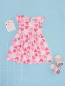 Pantaloons Baby Print Fit & Flare Dress
