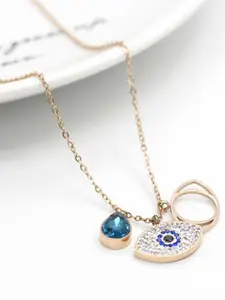 Zabby Allen Rose Gold-Plated Antique Necklace