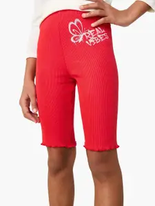 Juniors by Babyshop Girls Cotton Printed Shorts