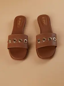 Ginger by Lifestyle Women Open Toe Flats