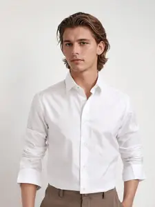 RARE RABBIT Men Comfort Opaque Formal Shirt