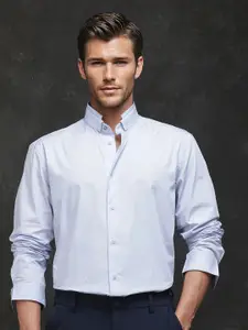 RARE RABBIT Men Comfort Opaque Formal Shirt