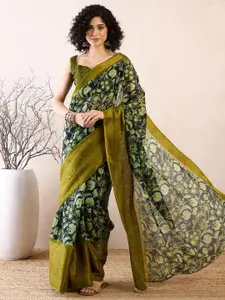Mitera Paisley Zari Ready to Wear Sungudi Saree