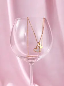 DressBerry Minimal Chain with Heart-Shaped Pendant