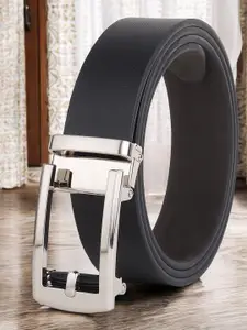 Metronaut Men Textured Leather Formal Belt