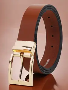 Metronaut Men Leather Formal Belt