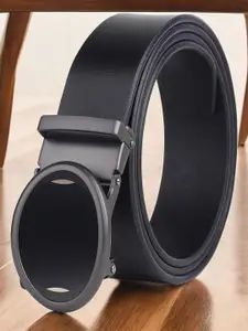 Metronaut Men Textured Leather Formal Belt