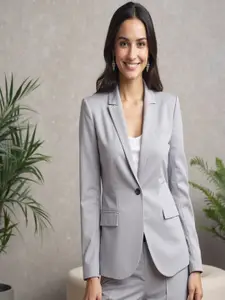 Shiv traders collection Single-Breasted Notched Lapel Collar Formal Blazers