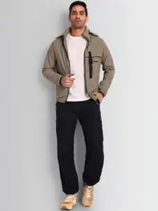 DCYPHR Men Longline Bomber Jacket