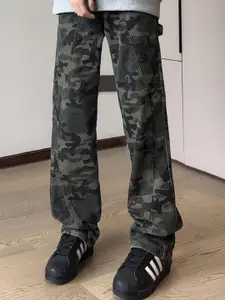 The Roadster Lifestyle Co. Men Printed Mid Rise Jeans