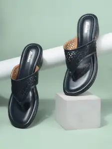 Bata Women Comfort Round Toe Open Back Sandals