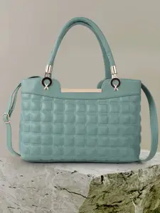 SPOTIC Oversized Shopper Satchel with Quilted