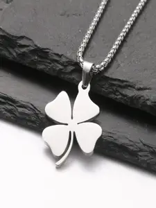DressBerry Floral Shaped Pendant Chain
