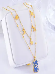 DressBerry Women Layered Chain with Pendant