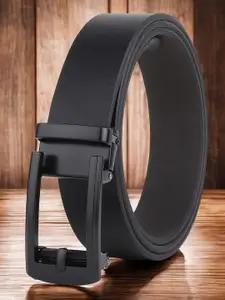 Metronaut Men Textured Leather Formal Belt