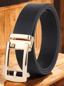 Metronaut Men Textured Leather Formal Belt