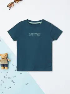 max Boys Typography T-shirt