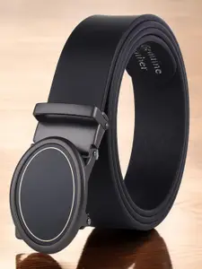 Metronaut Men Textured Leather Formal Belt