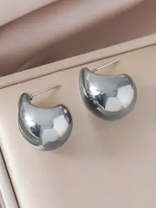 Celestique Silver-Plated Contemporary Studs