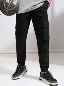 HIGHLANDER Men Solid Cargo Jogger