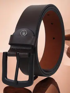 Metronaut Men Textured Leather Formal Belt