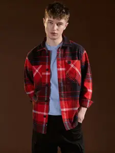 THE BEAR HOUSE Men Opaque Checked Casual Shirt
