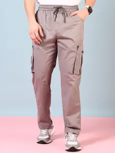 V-Mart Men Mid-Rise Drawstring Regular Fit Cargos