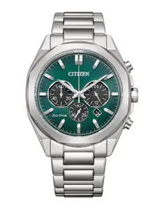 Citizen Eco Drive Men Stainless Steel Bracelet Style Straps Analogue Watch CA4590-81X