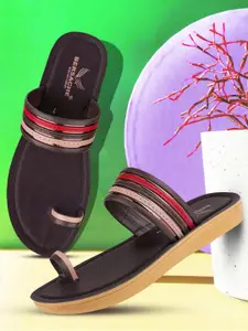 BERSACHE Women Pack Of 2 Casual One Toe Flats