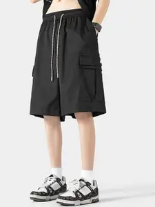 StyleCast Men Relaxed Fit Mid-Rise Solid Shorts