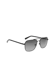 Nautica Men Square Sunglasses With Polarised & UV Protected Lens