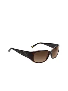 bebe Women Rectangle Sunglasses with UV Protected Lens