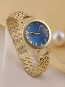 HAUTE SAUCE by  Campus Sutra HAUTE SAUCE by Campus Sutra Women The Byzantine Round Watch SS25_HSWC1387