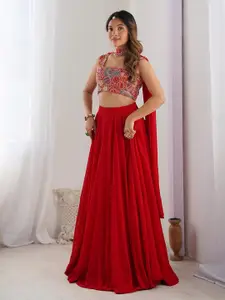 KALINI Embroidered Ready to Wear Lehenga Choli With Dupatta