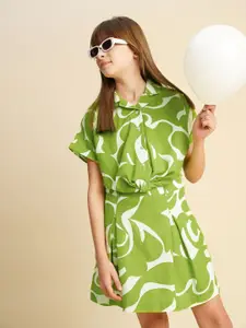 Vero Moda Girls Opaque Printed Casual Shirt