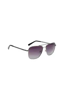 Nautica Men Square Sunglasses With Polarised & UV Protected Lens