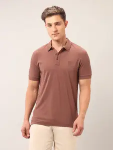 U.S. Polo Assn. Denim Co. Men Brand Logo Polo Collar Pockets Slim Fit T-shirt