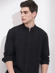 HIGHLANDER Men Opaque Striped Casual Shirt