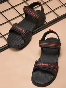 The Roadster Lifestyle Co Men Textured Comfort Sandals