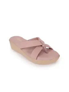 Padchin Women PU Wedge Sandals