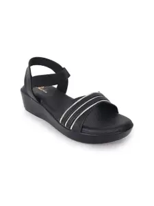 Padchin Women Open Toe Wedge Heel Sandals