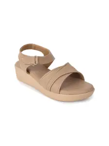 Padchin Women Open Toe Flatform Heel Sandals