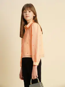 Vero Moda Girls Opaque Casual Shirt