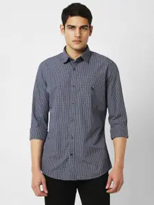 Van Heusen Sport Men Slim Fit Opaque Checked Casual Shirt