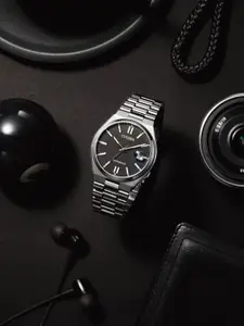 Citizen Men Dial & Stainless Steel Bracelet Style Straps Analogue Powered Watch NJ0151-53E