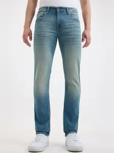 Pepe Jeans Men Vapour Slim Fit Heavy Fade Stretchable Jeans